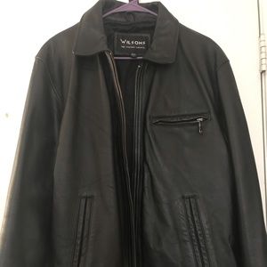Leather Jacket size L